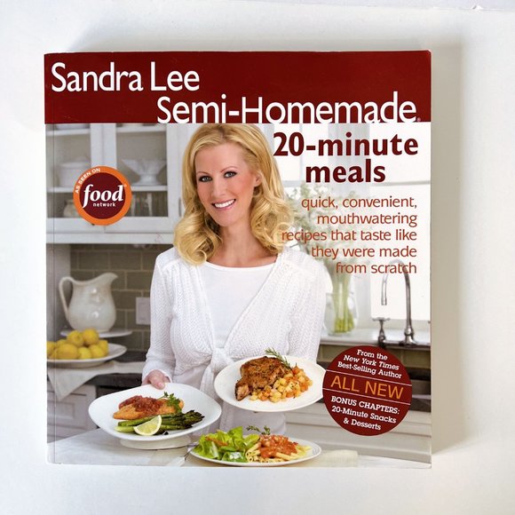 Sandra Lee Semi-Homemade Cookbook Bundle | Set of 3 | 20-Minute Meals, Entertain - Picture 2 of 16